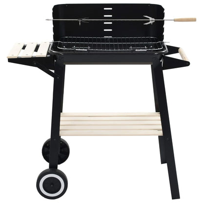 Charcoal BBQ Stand with Wheels