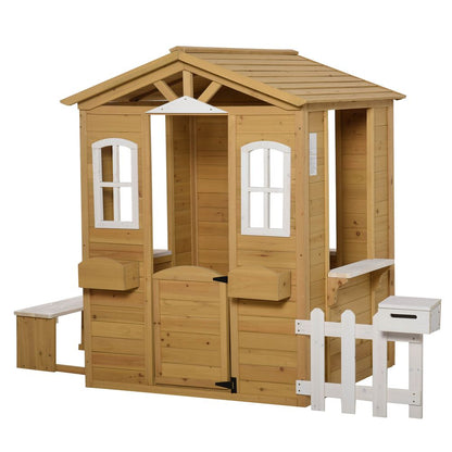 Wooden Garden Playhouse