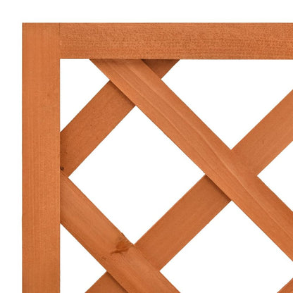 Garden Trellis Planter Orange