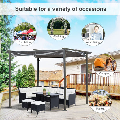 Pergola Awning Retractable Canopy