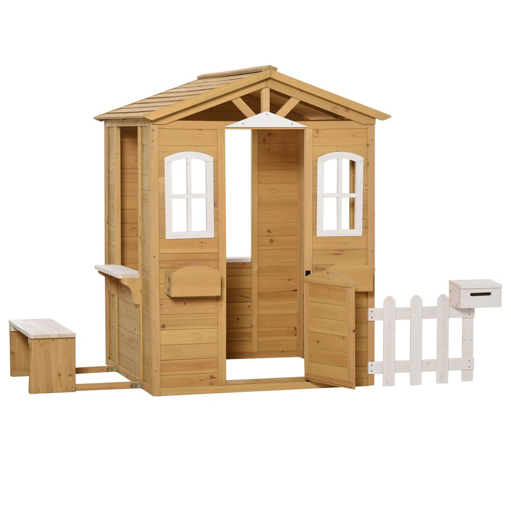 Wooden Garden Playhouse