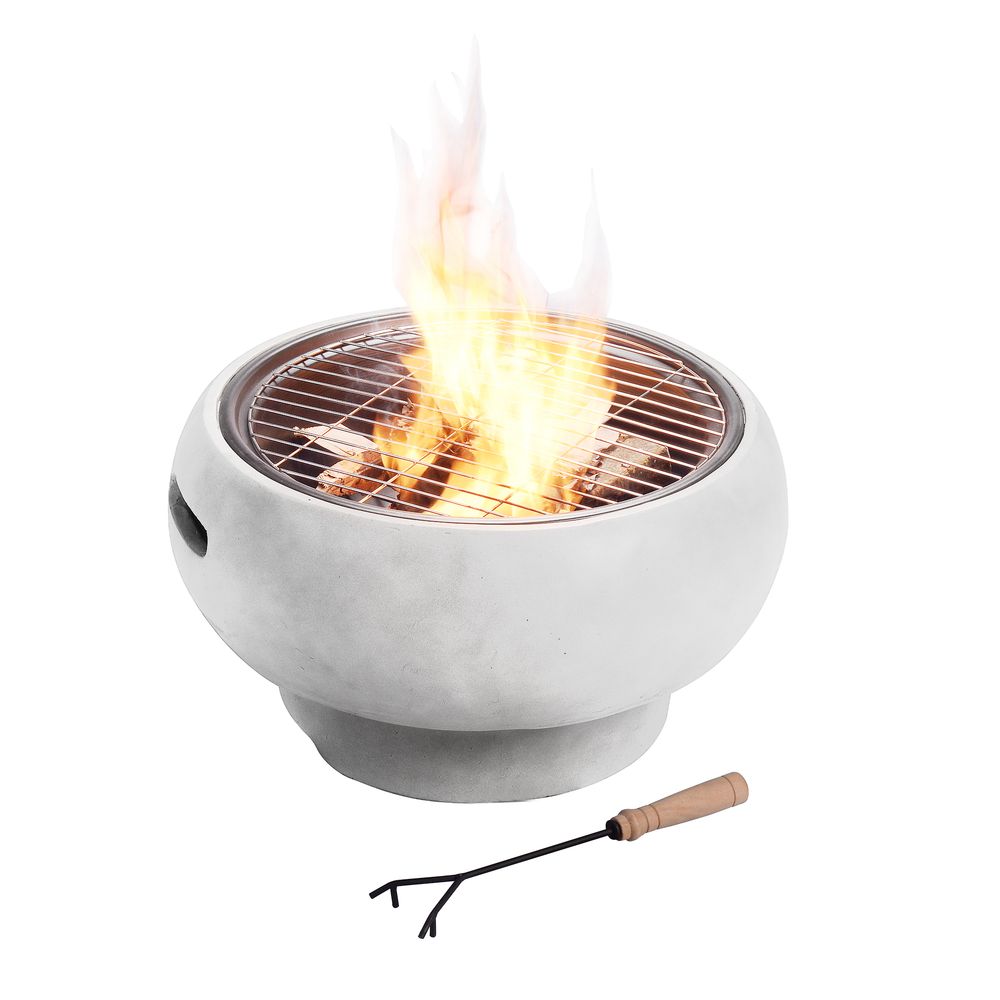 Garden Round Wood Burning Fire Pit