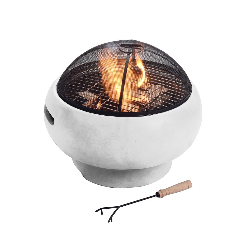 Garden Round Wood Burning Fire Pit