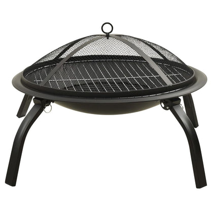 2-in-1 Fire Pit and BBQ