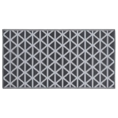 Outdoor Rug Black 80x150 cm to 190 x 290 cm PP