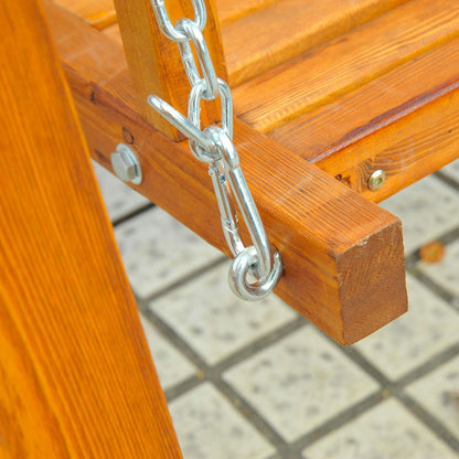 Wood Swing Bench