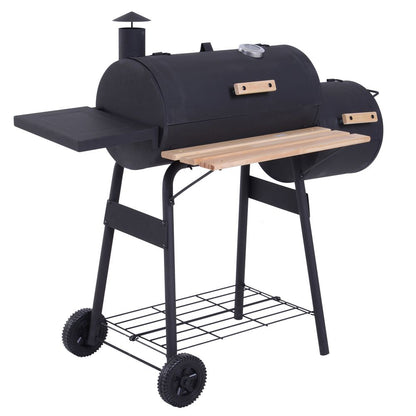 Charcoal BBQ / Smoker Combo Backyard