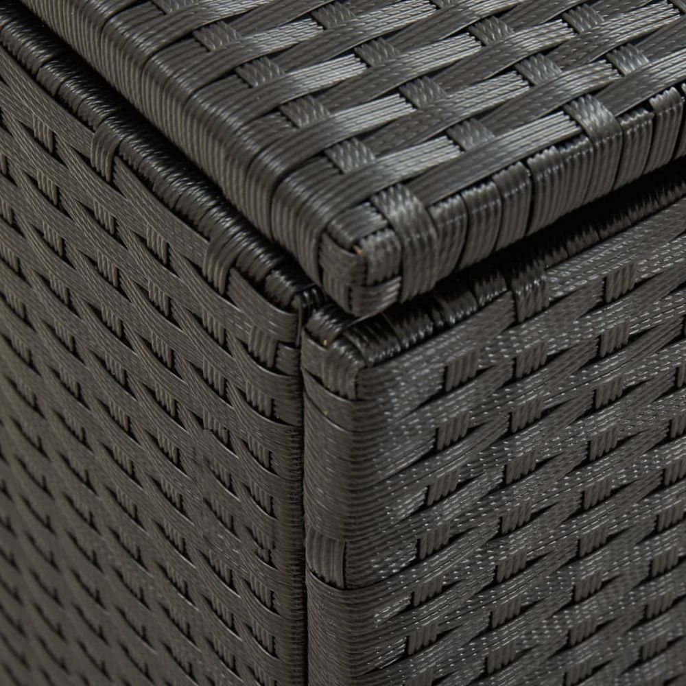 Garden Storage Box Poly Rattan