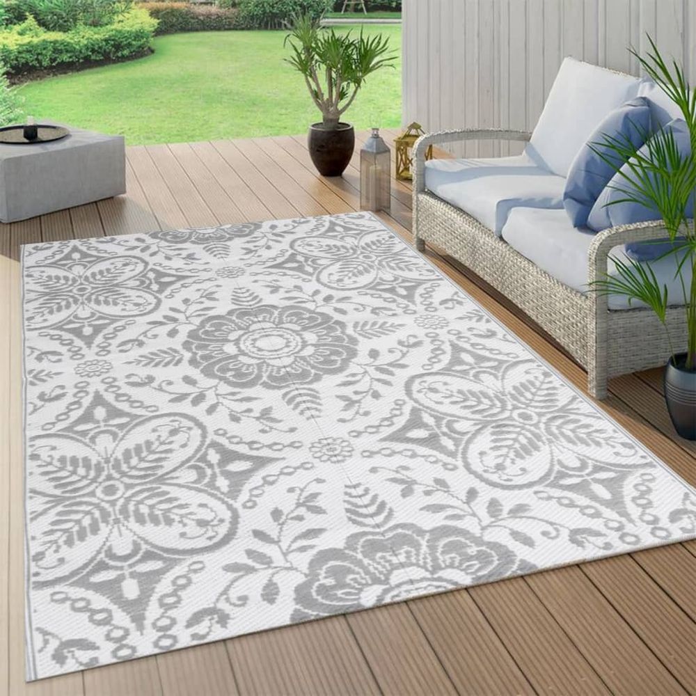 Outdoor Rug Black 80x150 cm to 190 x 290 cm PP