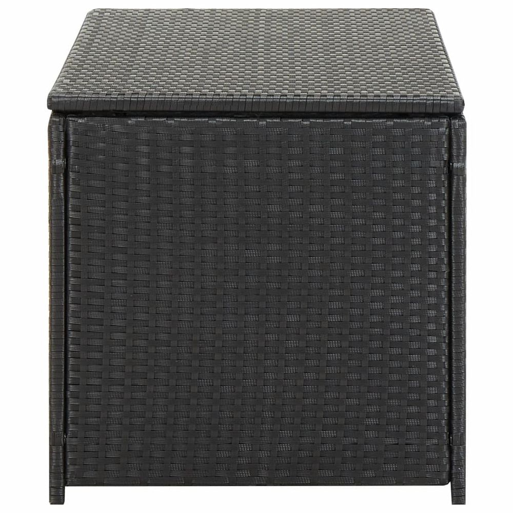 Garden Storage Box Poly Rattan