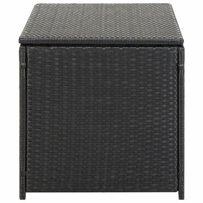 Garden Storage Box Poly Rattan