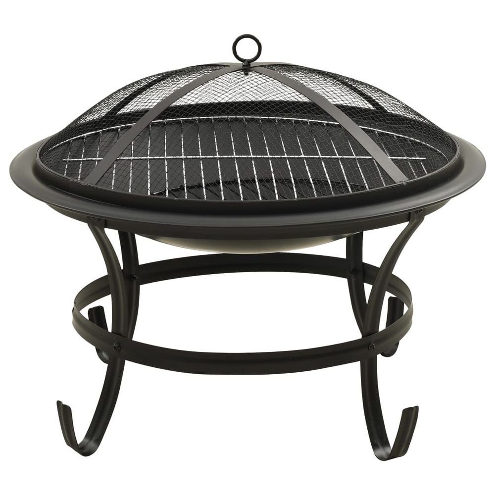 2-in-1 Fire Pit and BBQ