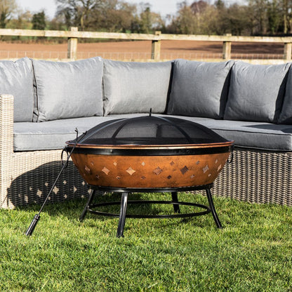 Large Wood Burning FirePit