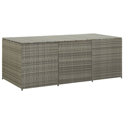 Garden Storage Box Poly Rattan