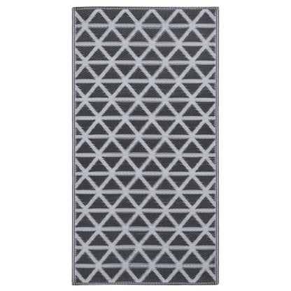 Outdoor Rug Black 80x150 cm to 190 x 290 cm PP