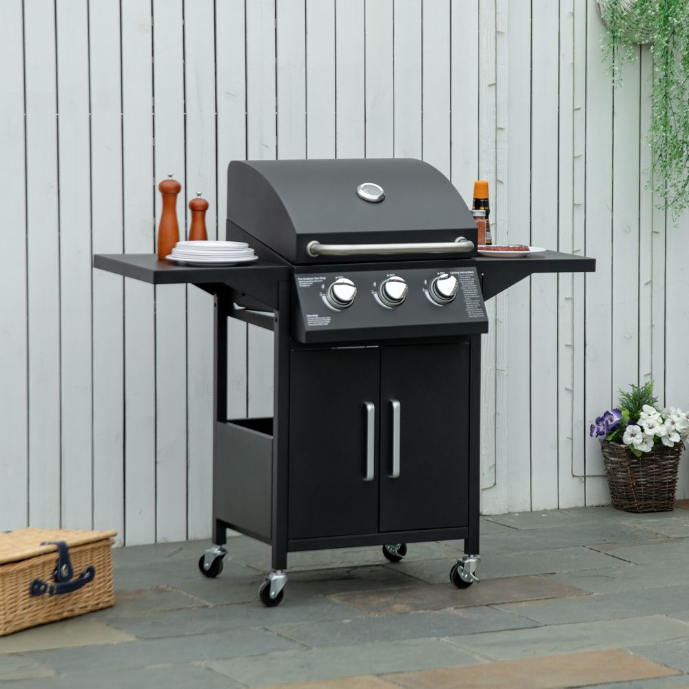 3 Burner Gas BBQ