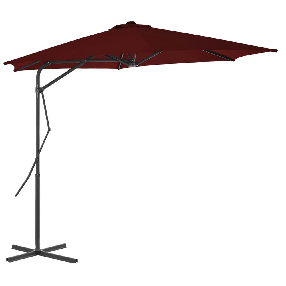 Parasol with Steel Pole