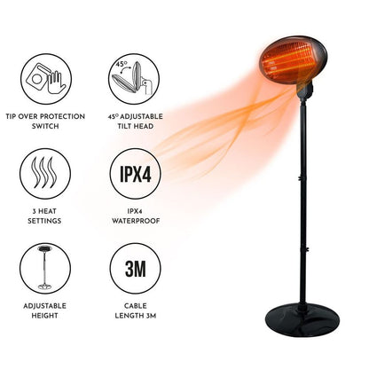 Patio Heater - Quartz