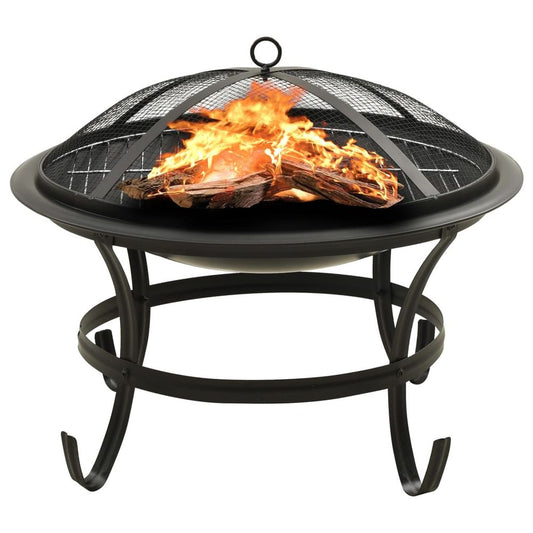 2-in-1 Fire Pit and BBQ