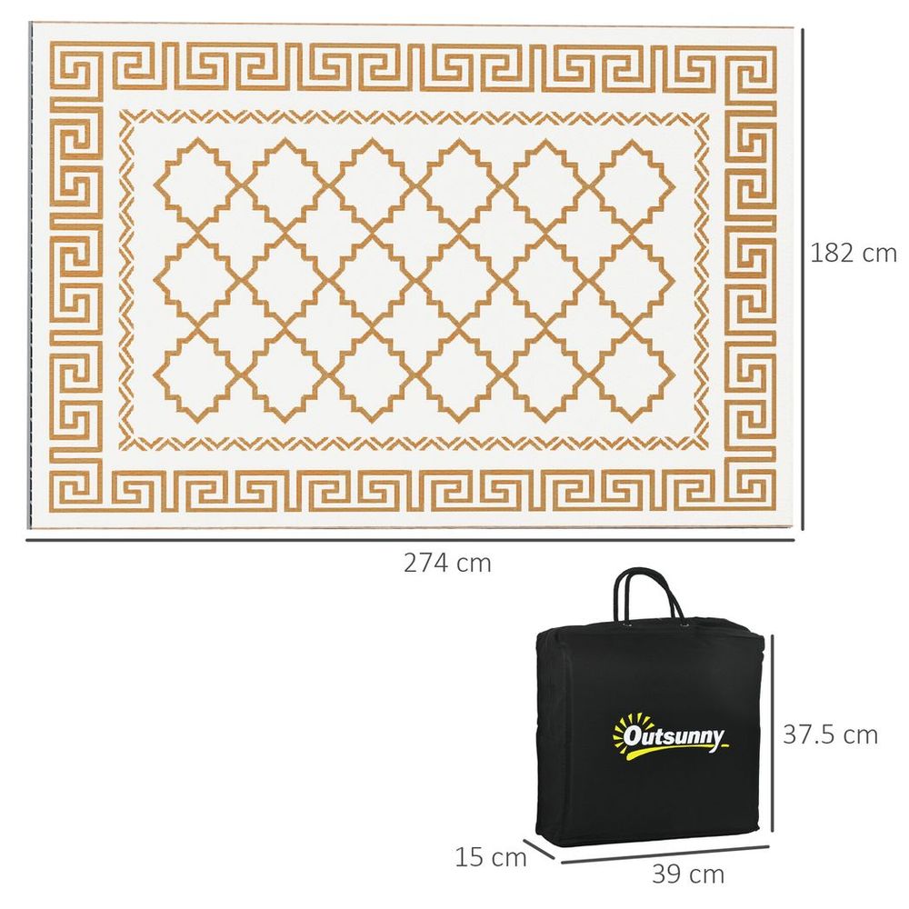 Reversible Waterproof Rug with Carry Bag