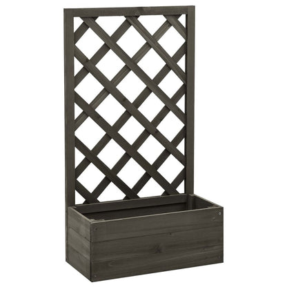 Garden Trellis Planter Orange