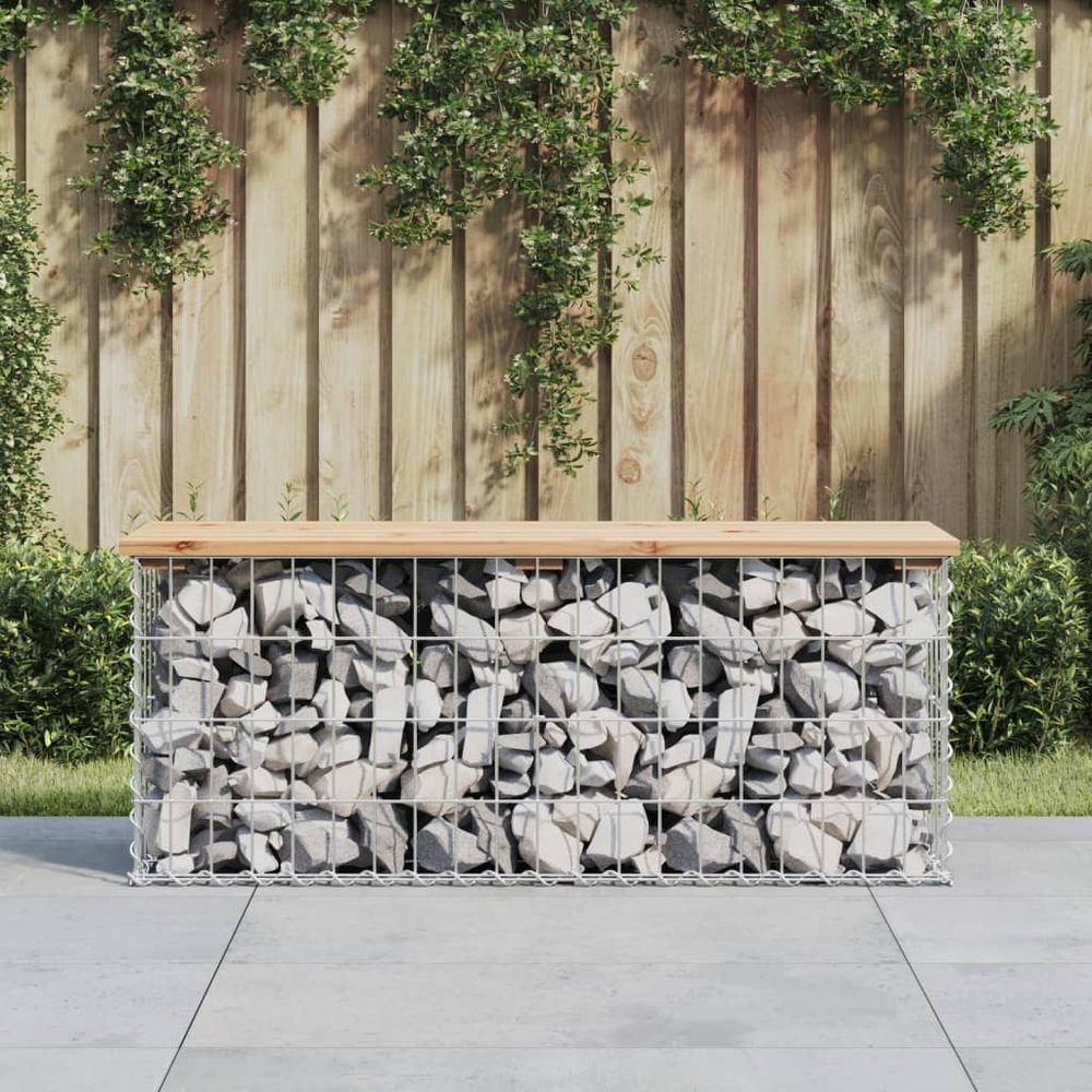 Garden Bench Gabion