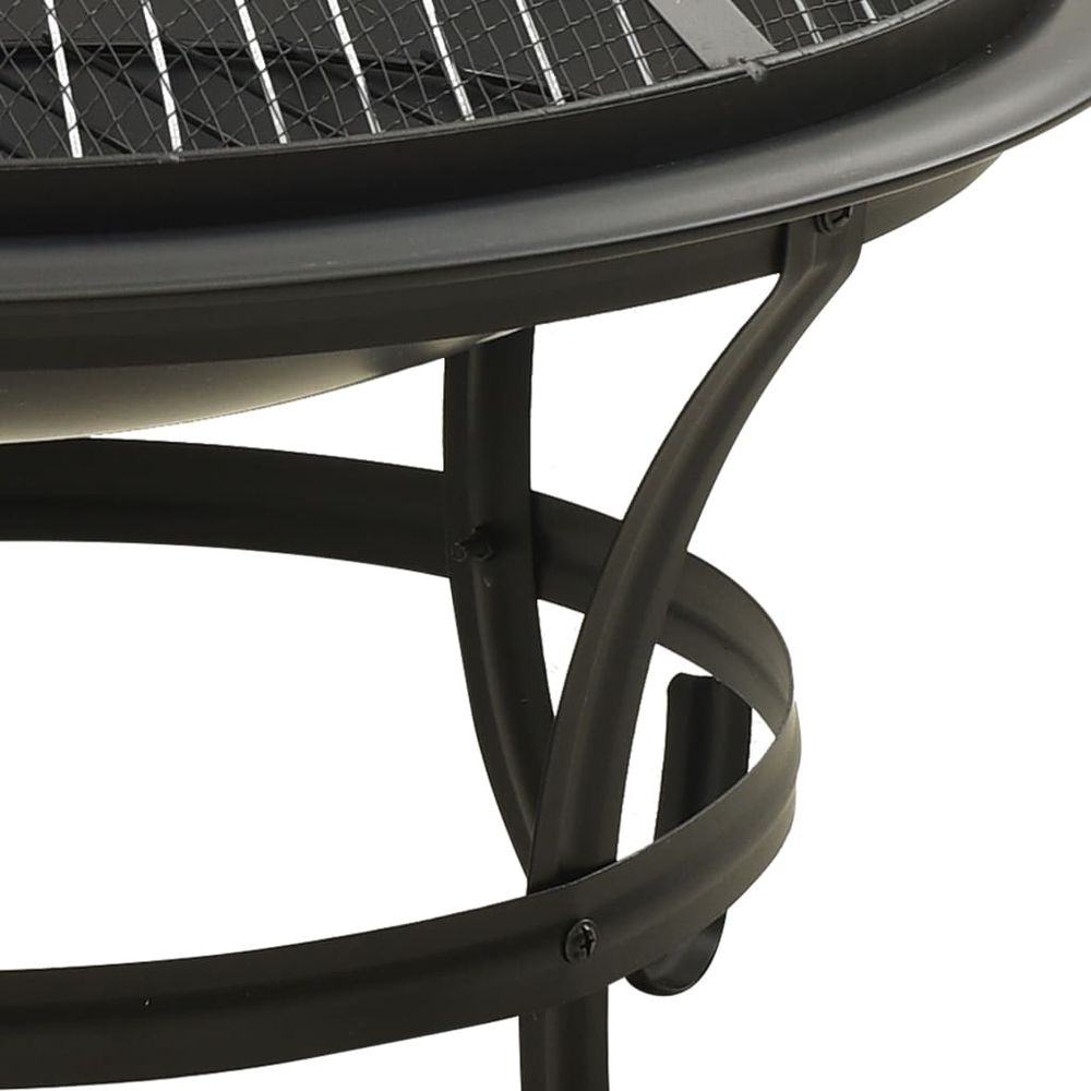 2-in-1 Fire Pit and BBQ