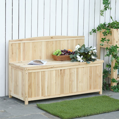 Garden Bench & Arch Wood Storage