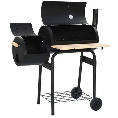 Classic Charcoal BBQ Offset Smoker