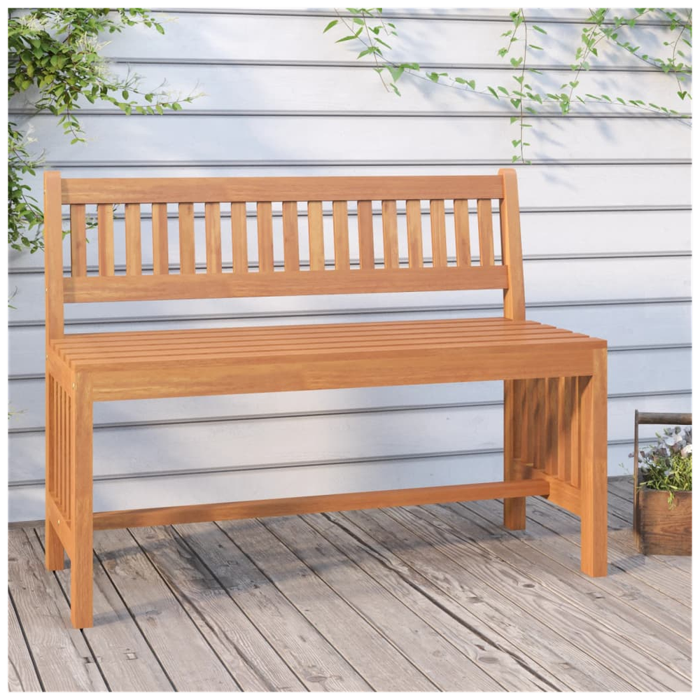 Garden Bench Solid Wood Eucalyptus