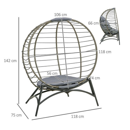 Rattan Egg Chair