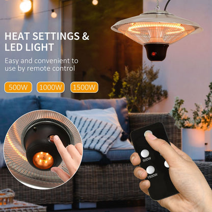 Hanging Halogen Patio Heater