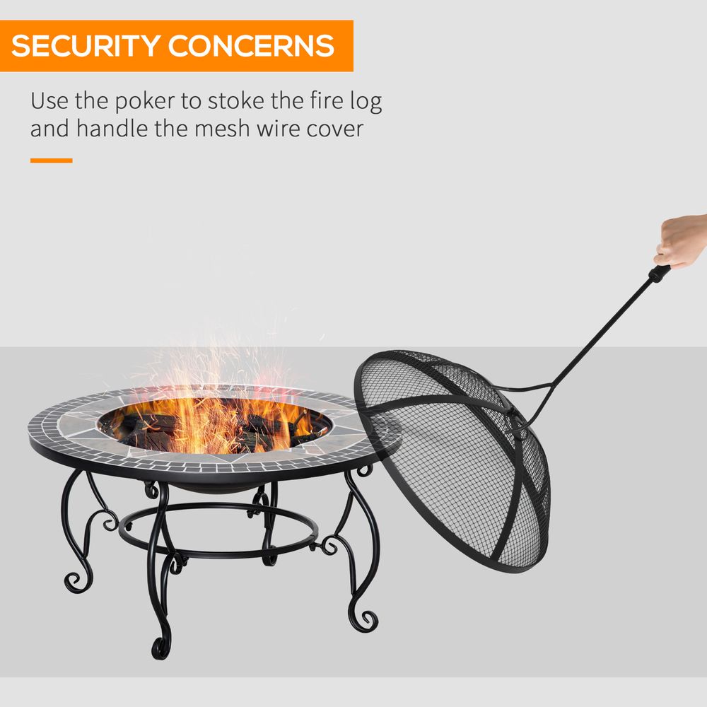 2-in-1 FirePit with BBQ