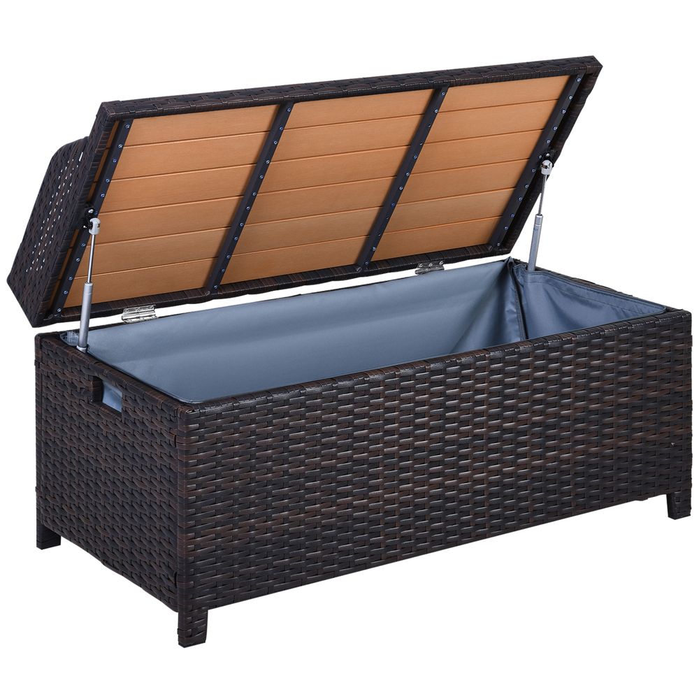 Rattan Garden Storage