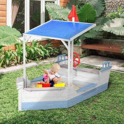 Kids Wooden Sand Pit