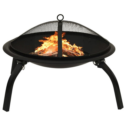 2-in-1 Fire Pit and BBQ