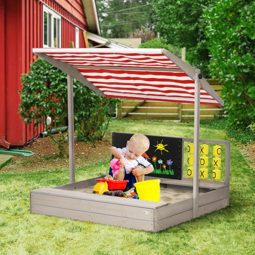 Kids Wooden Sandpit