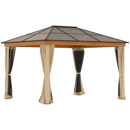 Gazebo with Polycarbonate Roof