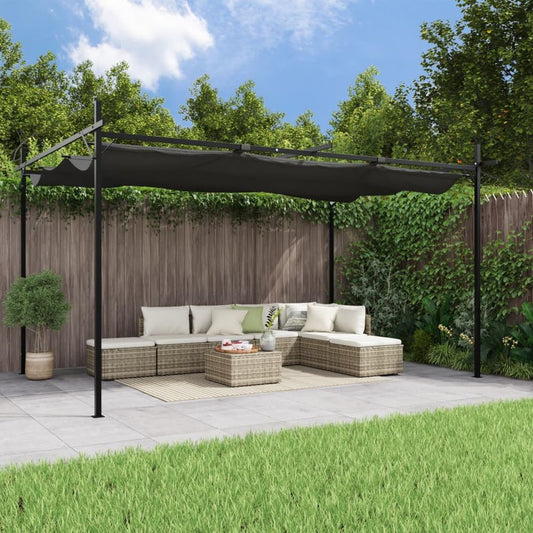 Pergola with Retractable Roof