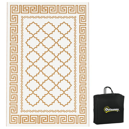 Reversible Waterproof Rug with Carry Bag