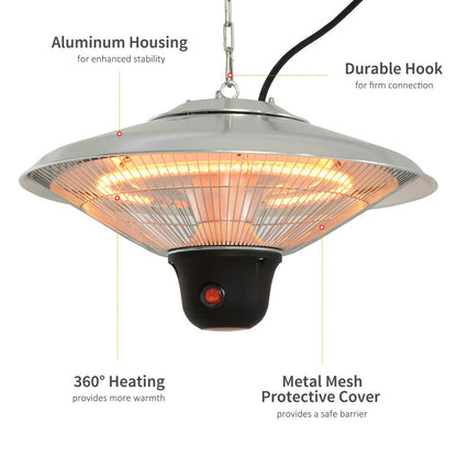 Hanging Halogen Patio Heater