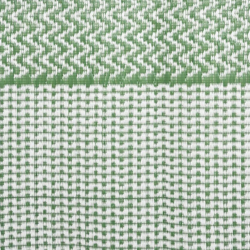 Outdoor Rug Green 140x200 cm PP