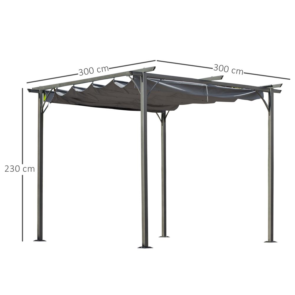 Pergola Awning Retractable Canopy