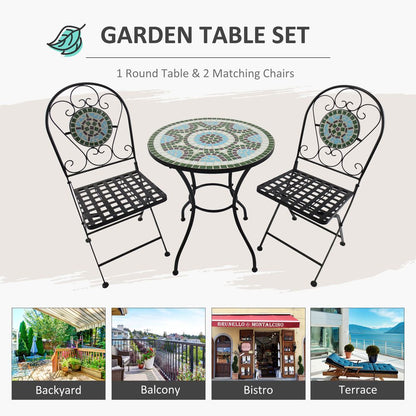 Bistro Set Dining Folding Chairs