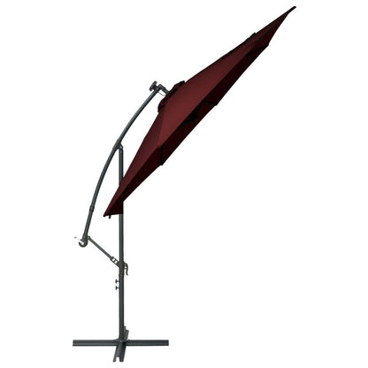 Cantilever Umbrella with LED Lights