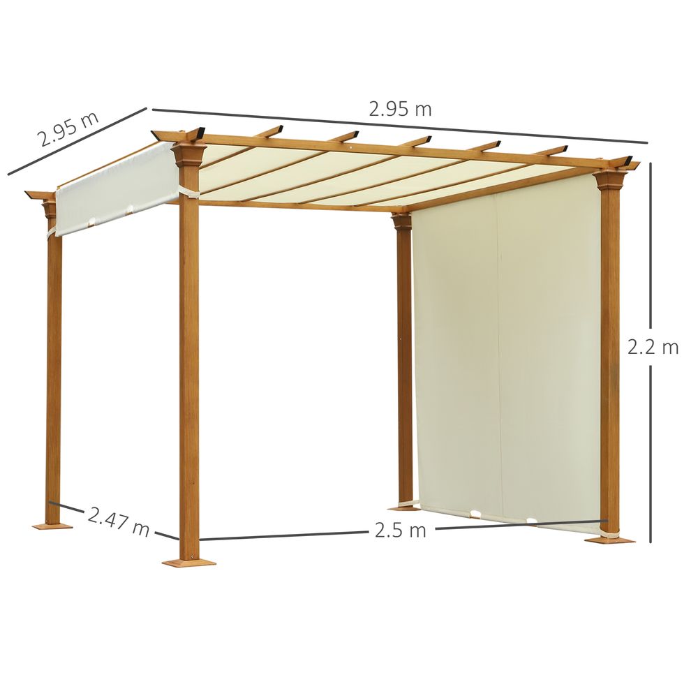 Garden Pergola Beige