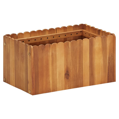 Garden Raised Bed Solid Acacia Wood