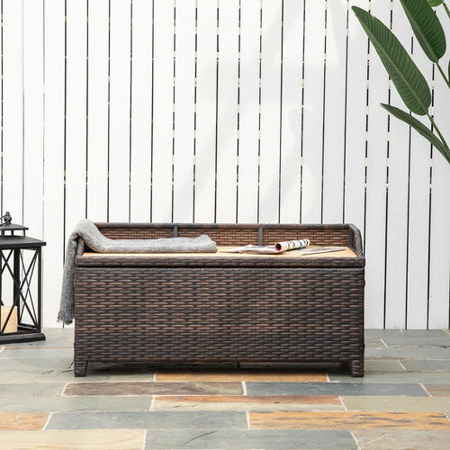 Rattan Garden Storage