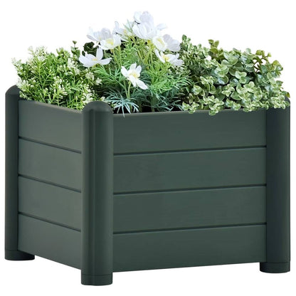 Garden Raised Bed PP Stone Grey