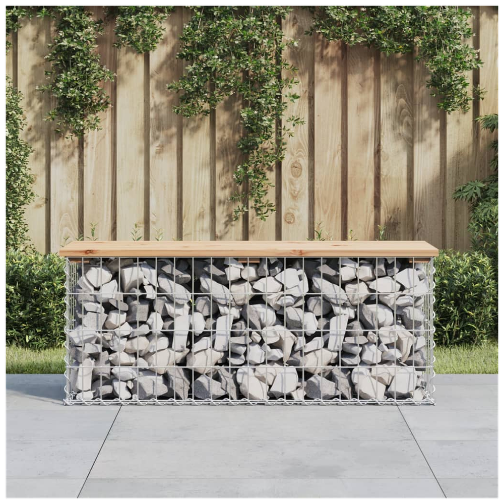 Garden Bench Gabion